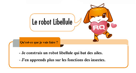 Le robot libellule Le robot libellule